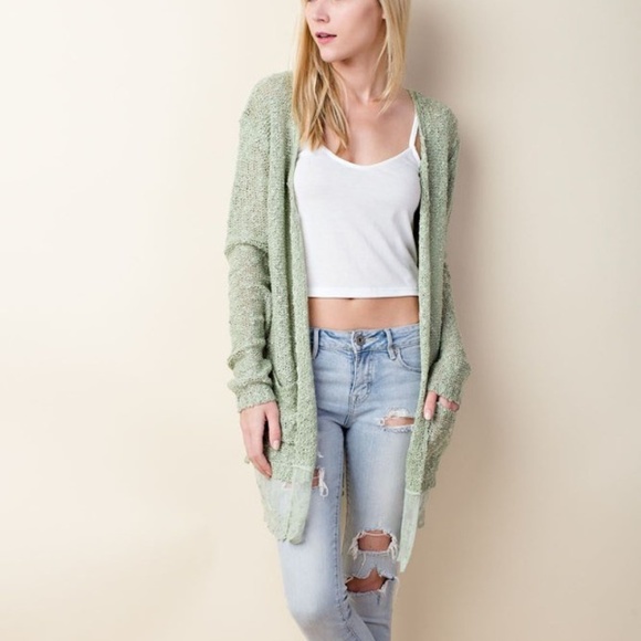 LLove Sweaters - Last one! Sage Cardigan